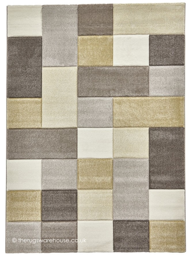 Nordia Beige Yellow Rug - 4