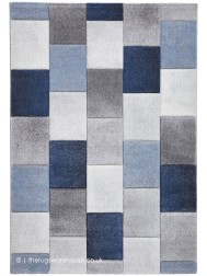 Palmoro Grey Blue Rug - Thumbnail - 9