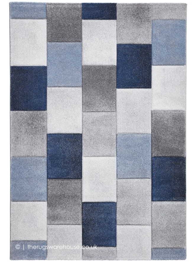 Palmoro Grey Blue Rug - 9