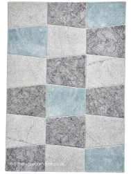 Martini Grey Blue Rug - Thumbnail - 9