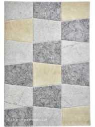 Martini Grey Yellow Rug - Thumbnail - 9