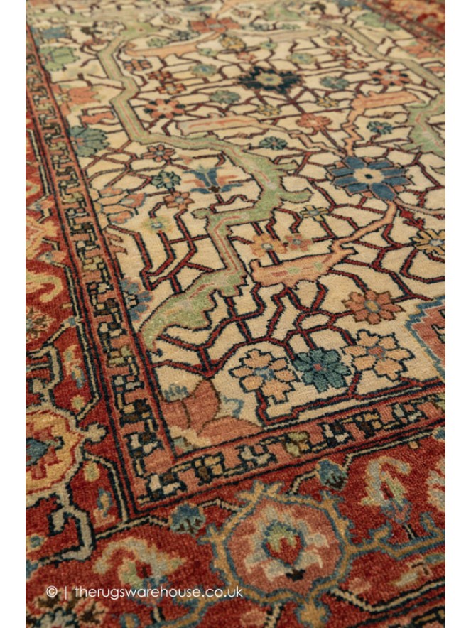 Fine Serapi Rug - 6