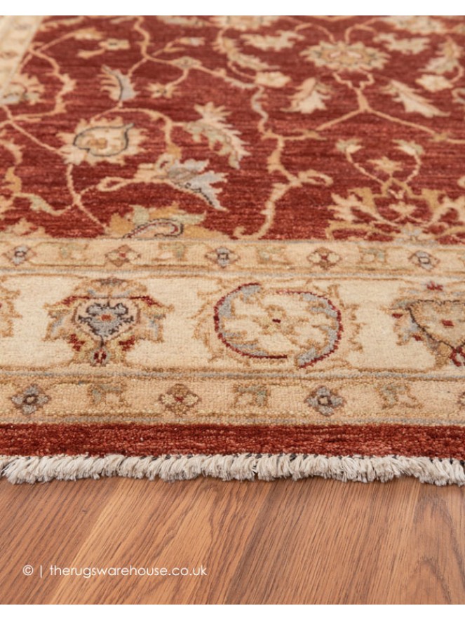 Royal Ziegler Brick Red Rug - 4