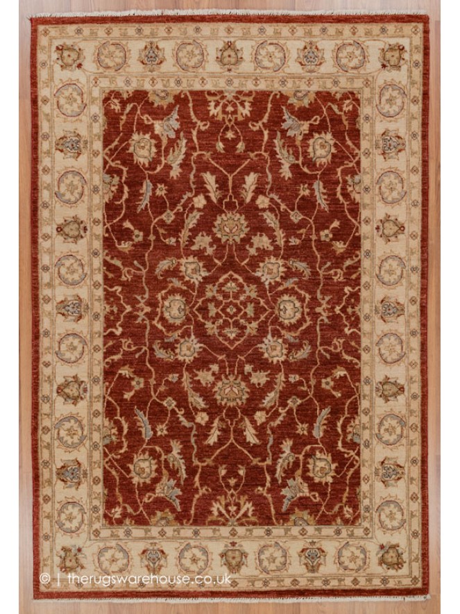 Royal Ziegler Brick Red Rug - 8