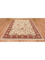 Royal Ziegler Cream Red Rug - Thumbnail - 2