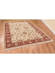 Royal Ziegler Cream Red Rug - Thumbnail - 3