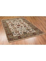 Vase Cream Green Rug - Thumbnail - 3