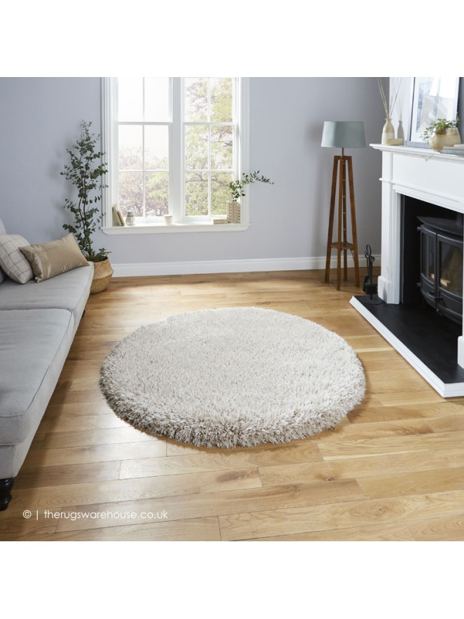 Montana Beige Circle Rug - 2