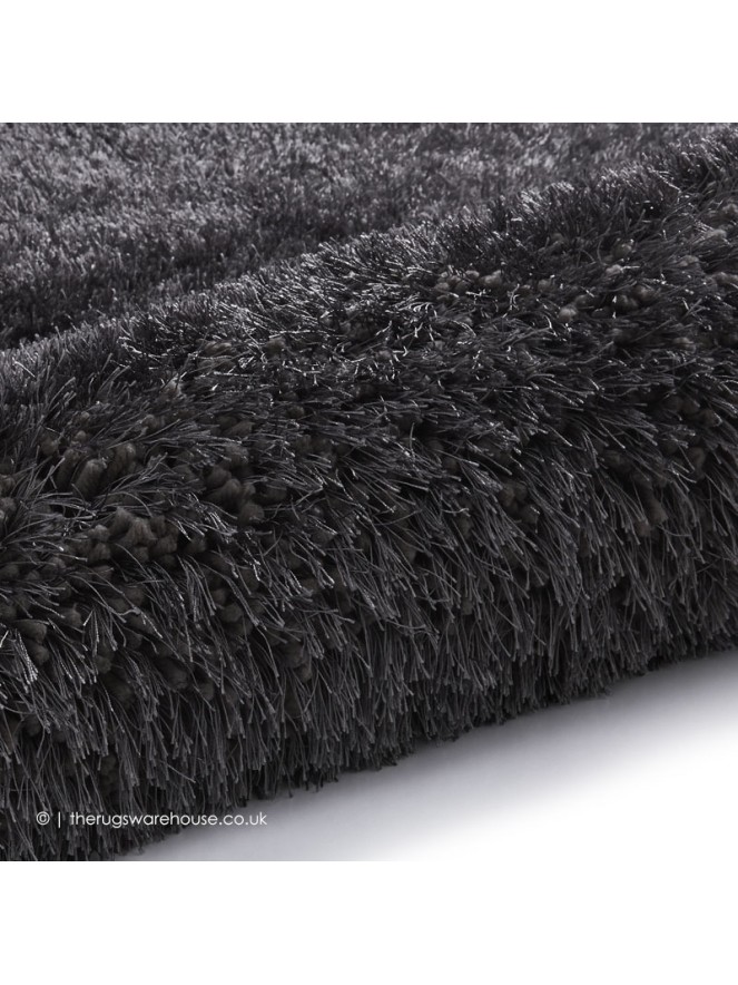 Montana Dark Grey Circle Rug - 4