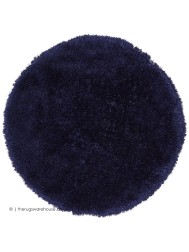 Montana Dark Navy Circle Rug - Thumbnail - 5