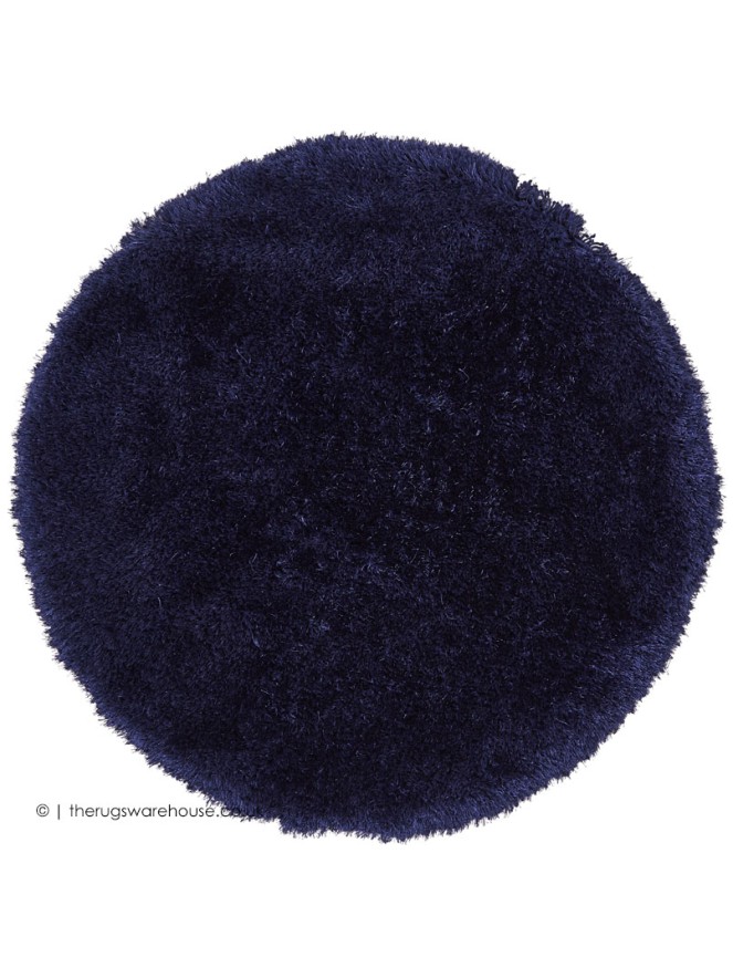 Montana Dark Navy Circle Rug - 5