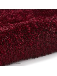 Montana Dark Red Circle Rug - Thumbnail - 4