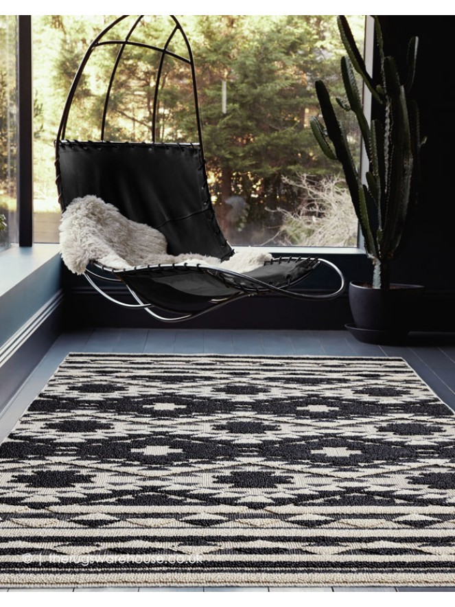 Taza Black Rug - 2