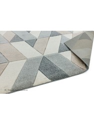 Sketch Rhombus Grey Rug - Thumbnail - 5