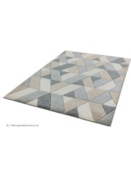 Sketch Rhombus Grey Rug - Thumbnail - 6