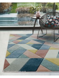 Sketch Rhombus Multi Rug - Thumbnail - 2