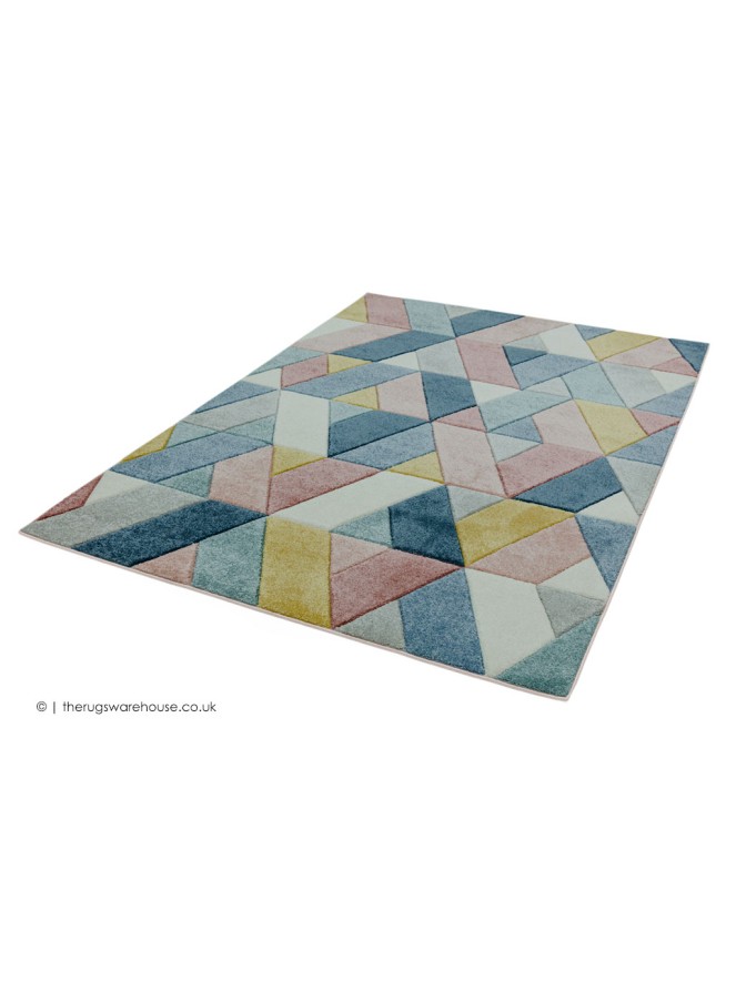 Sketch Rhombus Multi Rug - 6