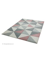 Sketch Cubic Pink Rug - Thumbnail - 3