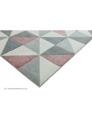 Sketch Cubic Pink Rug - Thumbnail - 4