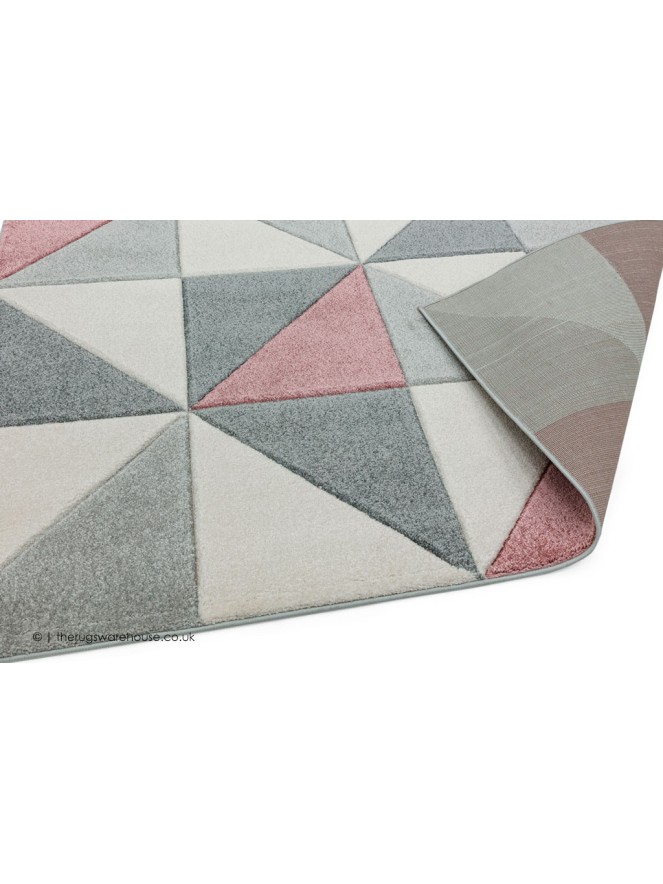 Sketch Cubic Pink Rug - 5