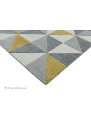 Sketch Cubic Ochre Rug - Thumbnail - 4