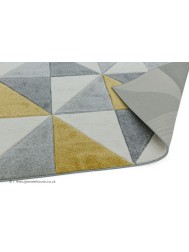 Sketch Cubic Ochre Rug - Thumbnail - 5