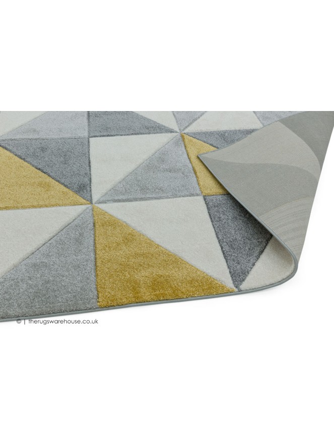 Sketch Cubic Ochre Rug - 5