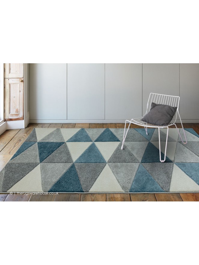 Sketch Kite Blue Rug - 2