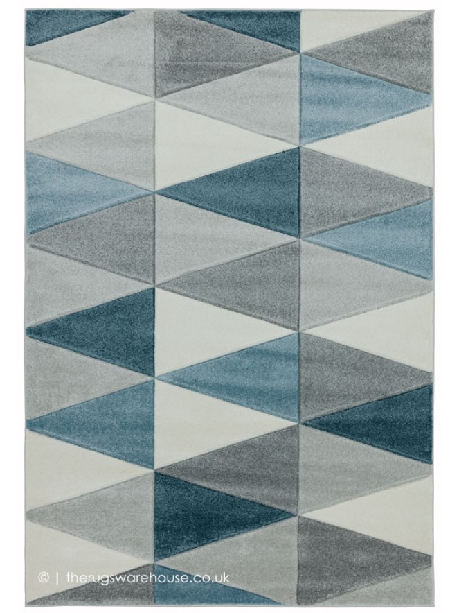 Sketch Kite Blue Rug - 6