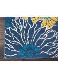 Bouquet Passion Blue Rug - Thumbnail - 5