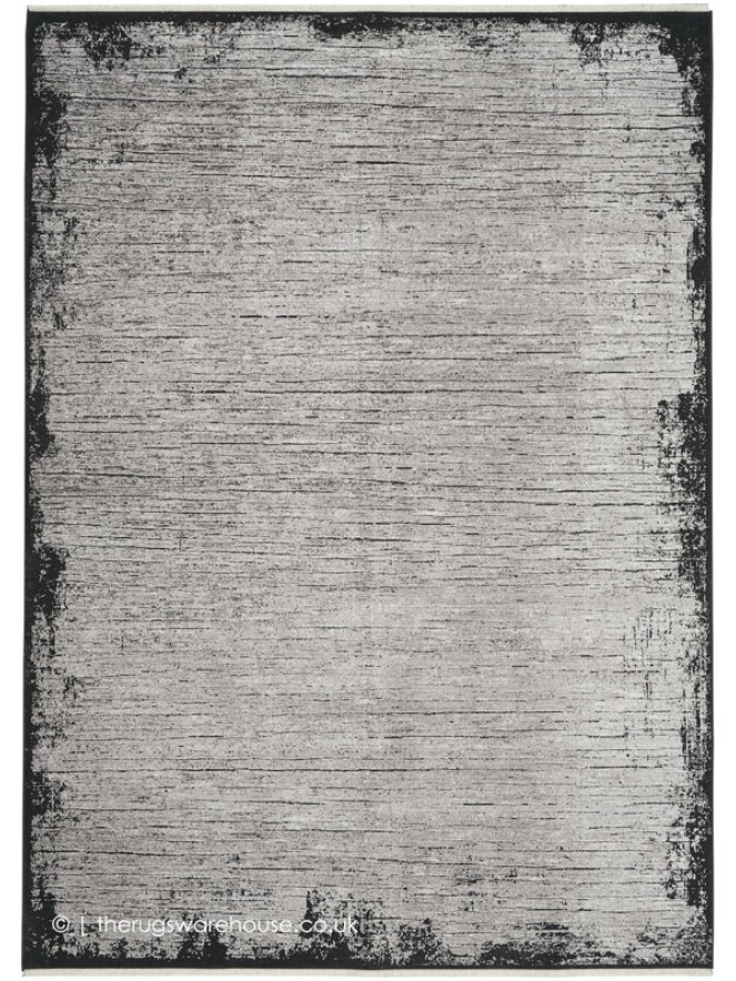 Balian Grey Black Rug - 5