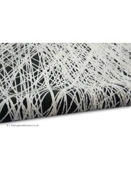 Balian Black Silver Rug - Thumbnail - 4