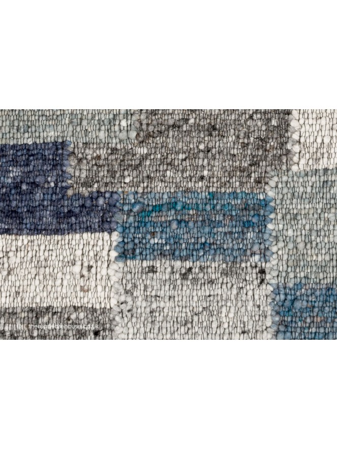 Meru Blue Mix Rug - 7