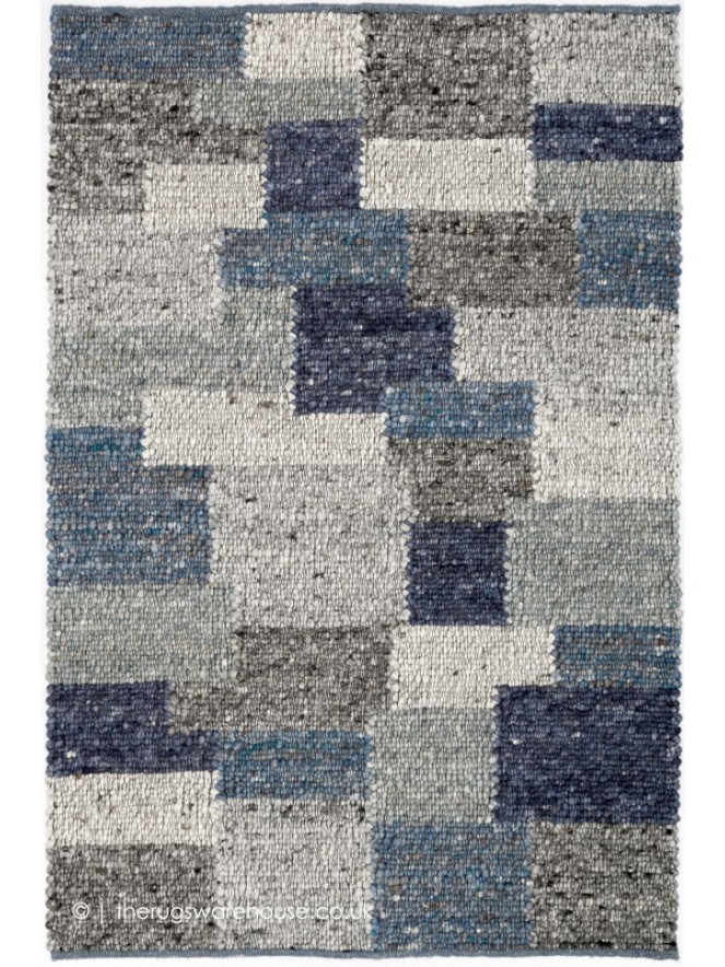 Meru Blue Mix Rug - 9