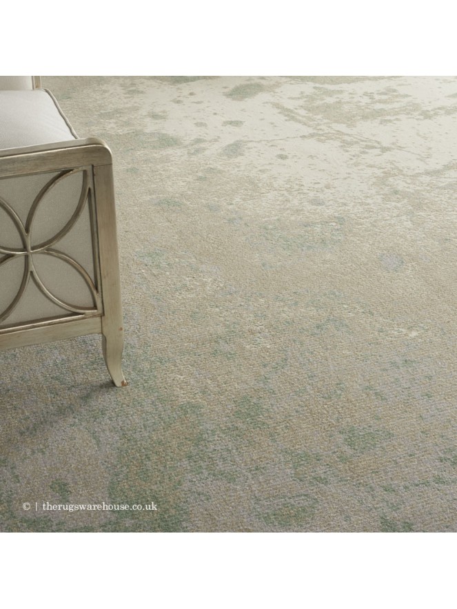 Twilight Chic Ivory Green Rug - 4