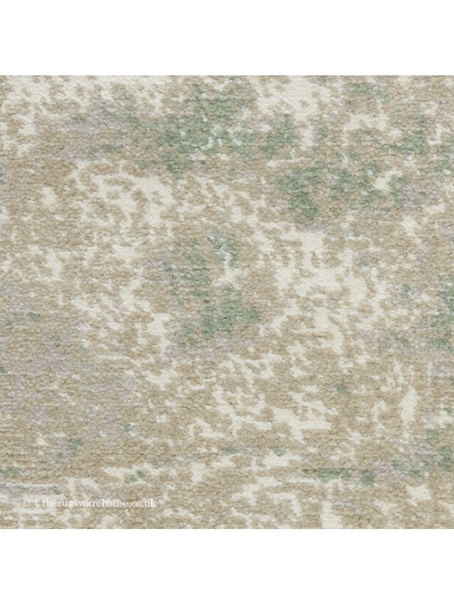 Twilight Chic Ivory Green Rug - 7