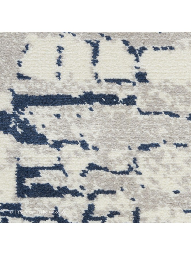 Twilight Chic Ivory Navy Rug - 7