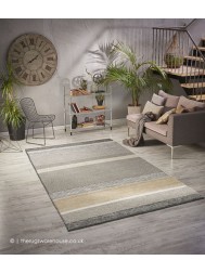 Agora Grey Beige Rug - Thumbnail - 2