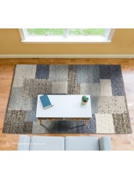 Melbourne Blue Mix Rug - Thumbnail - 3