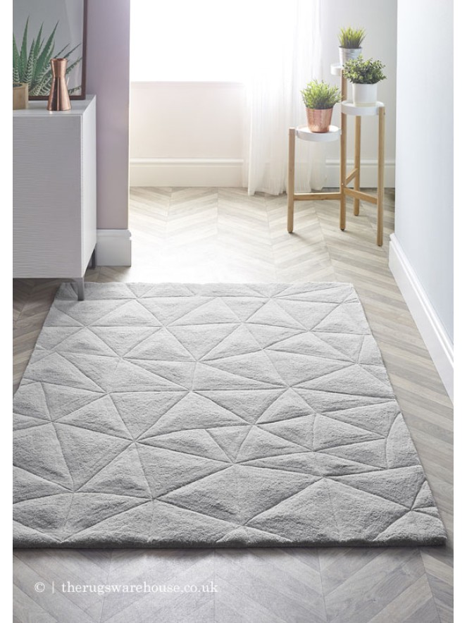 Trian Silver Rug - 2