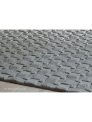 Basket Weave Grey Rug - Thumbnail - 5