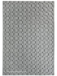 Basket Weave Grey Rug - Thumbnail - 6