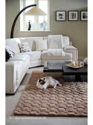 Basket Weave Pink Rug - Thumbnail - 2