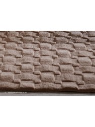 Basket Weave Pink Rug - Thumbnail - 3