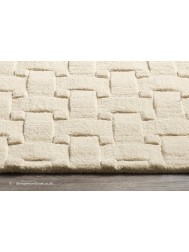 Basket Weave Ivory Rug - Thumbnail - 4