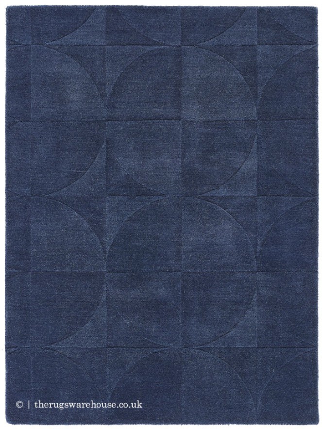 Penny Navy Rug - 5