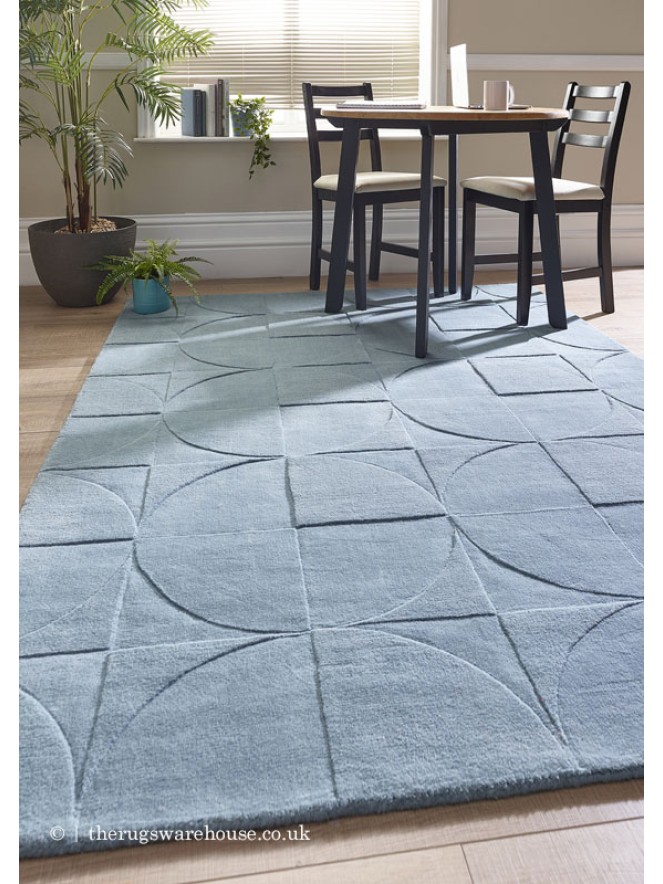 Penny Steel Rug - 2