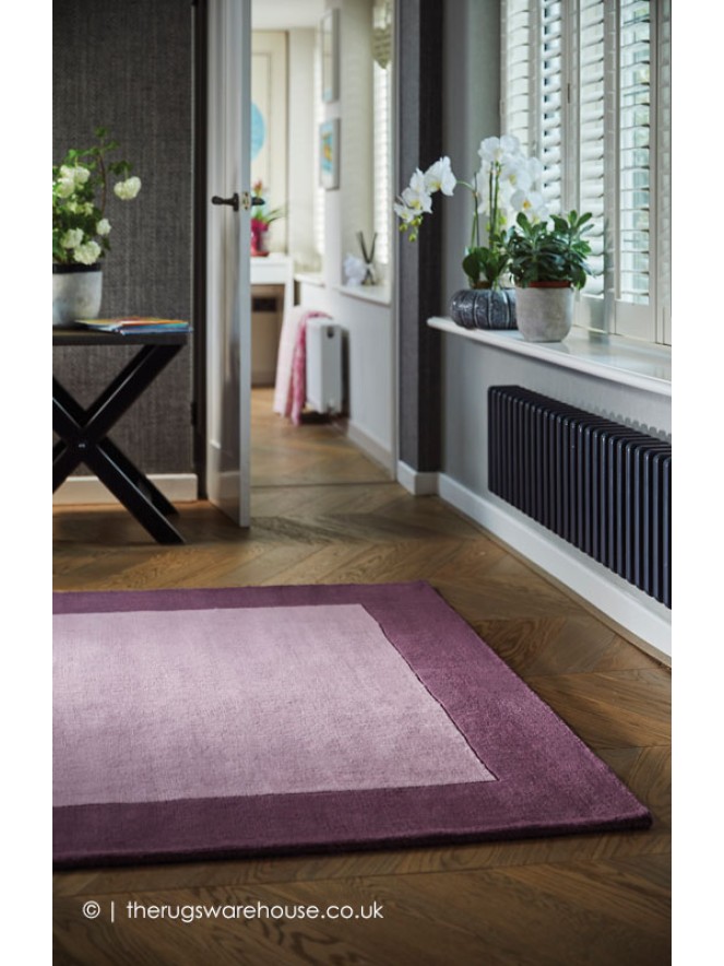 Bordino Mauve Rug - 3