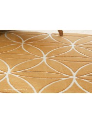 Bloom Ochre Rug - Thumbnail - 3