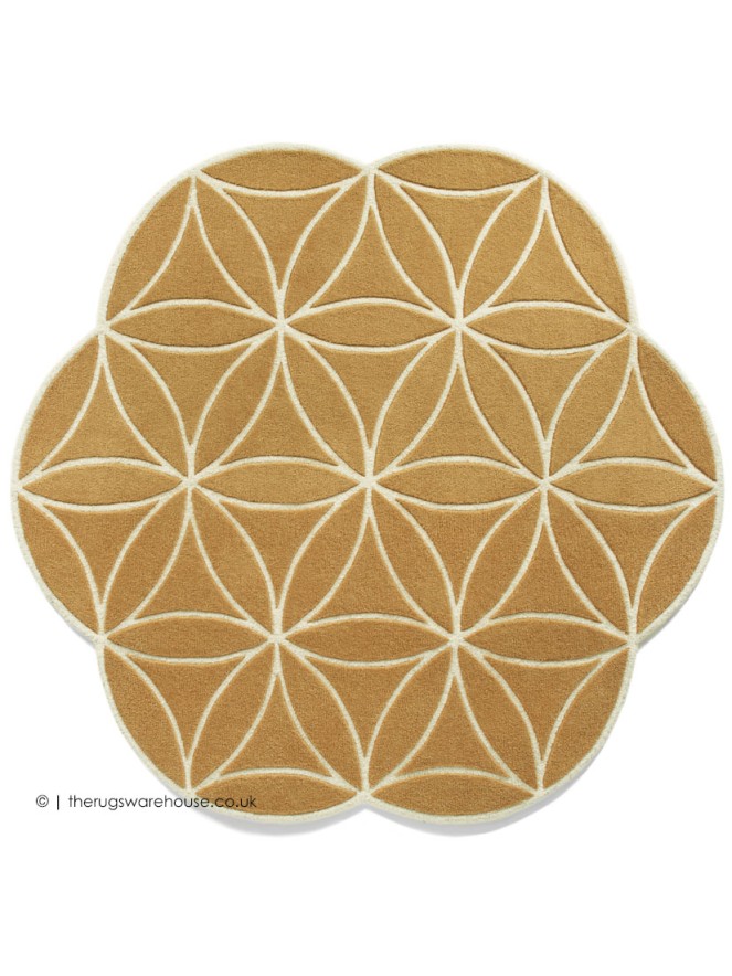 Bloom Ochre Rug - 4